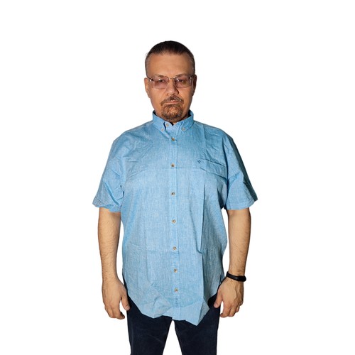 Рубашка Tonelli, размер 5XL, голубой