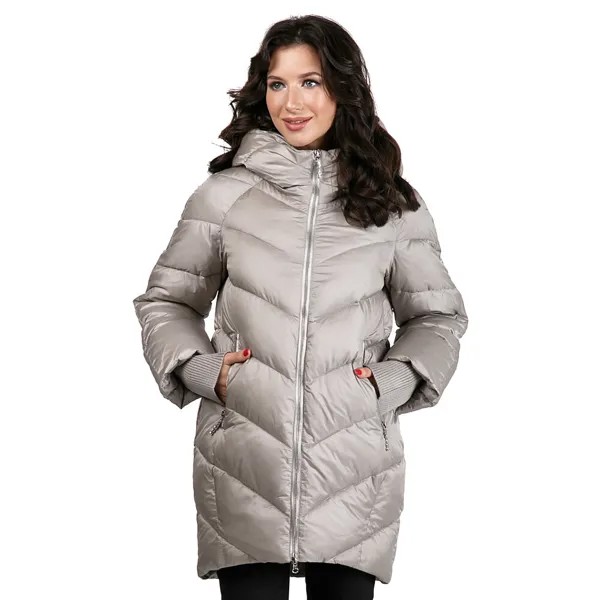 Пуховик женский Westfalika LS19W-253B серый 48 RU