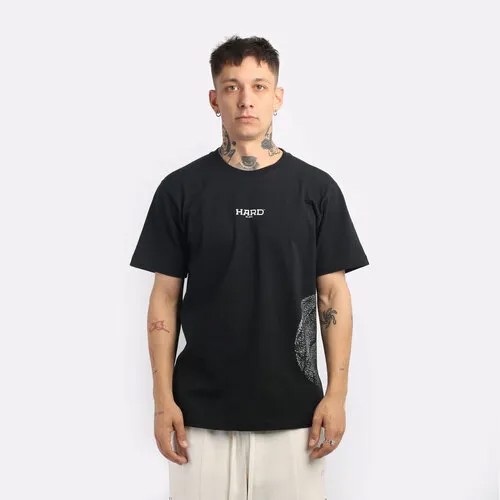 Футболка Hard Hard Tee Ball, размер XL, чepный