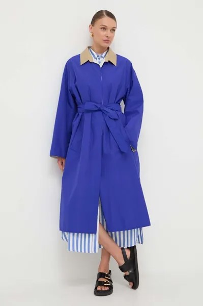 Пальто Weekend Max Mara, синий