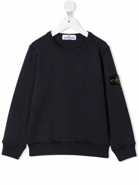 Stone Island Junior толстовка из джерси