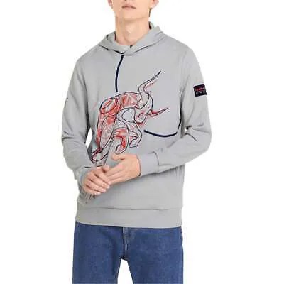 Puma Rbr Dynamic Bull Pullover Hoodie Mens Size S Повседневная верхняя одежда 533263-02