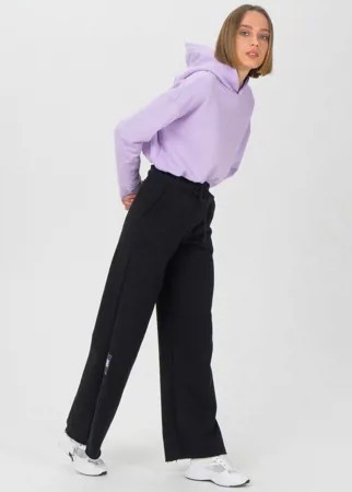 Спортивные брюки женские LA URBA PERSON BLC-058 черные 42-44 RU