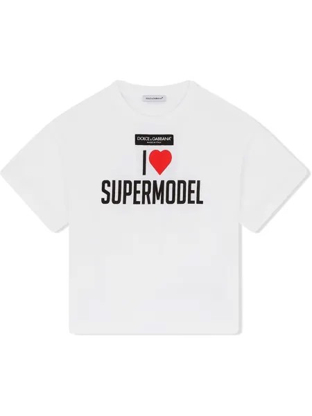 Dolce & Gabbana Kids футболка с короткими рукавами