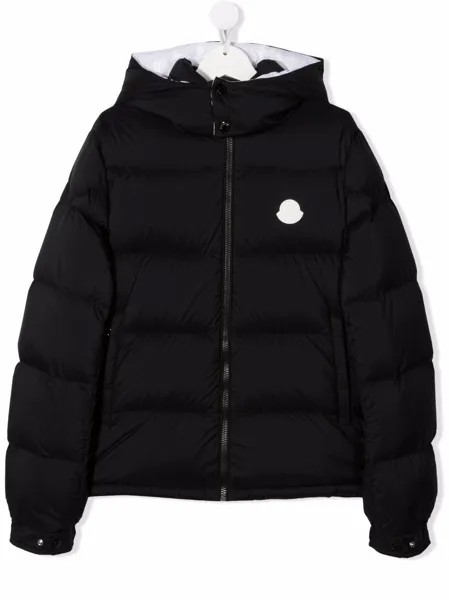 Moncler Enfant пуховик с логотипом