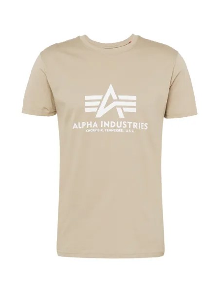 Футболка Alpha Industries, песок