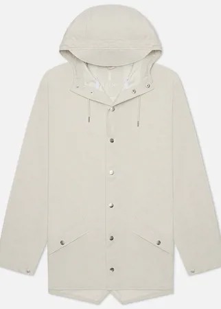 Мужская куртка дождевик RAINS Jacket, цвет белый, размер L-XL