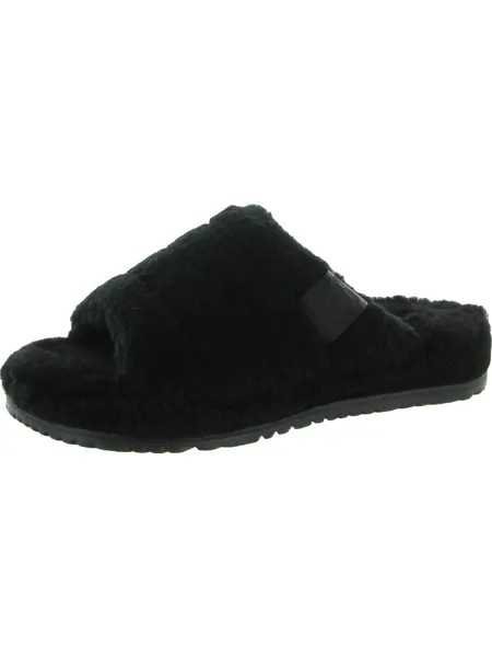 Мужские меховые шлепанцы Fluff You UGG, черный