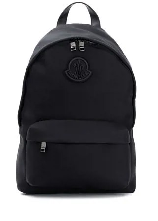 Moncler рюкзак на молнии с нашивкой-логотипом