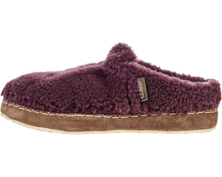 Слипперы Cozy Slipper Slide Pile Fleece L.L.Bean, темная слива