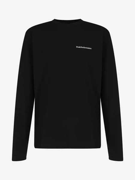 Лонгслив мужской Peak Performance Original Backprint, Черный