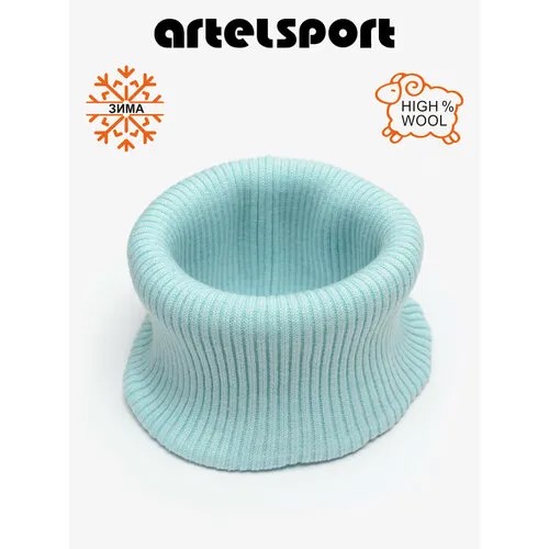 Снуд ARTEL,22х22 см, св.бирюзовый