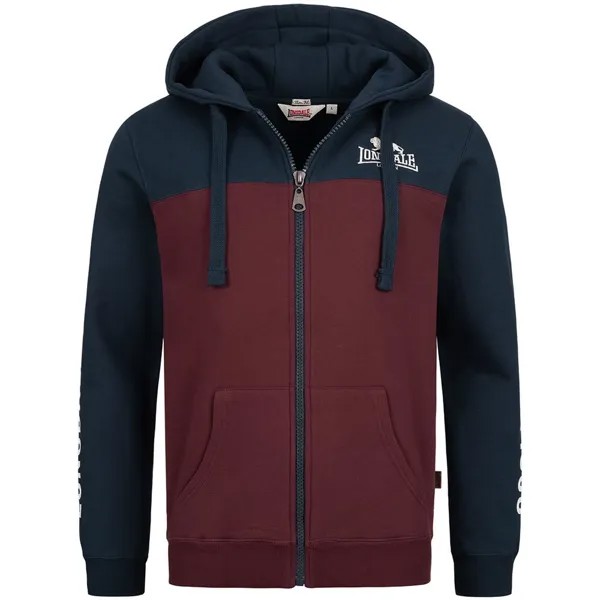 Толстовка Lonsdale Rinsey Full Zip, красный