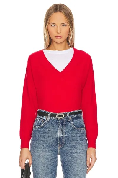 Свитер White + Warren Cashmere, цвет Crimson