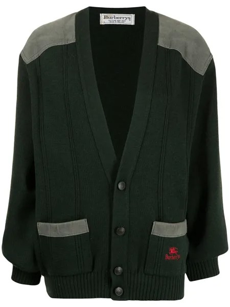 Burberry Pre-Owned кардиган с логотипом