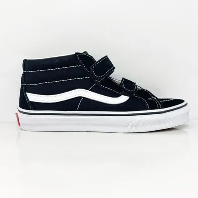 Vans Boys Sk8 Hi Reissue V 507698 Черная повседневная обувь Кроссовки Размер 2,5
