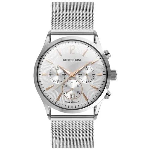 Наручные часы GEORGE KINI Classic, серебряный