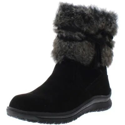 Женские черные зимние ботинки Minnetonka Everett, размер 5, средний (B,M) BHFO 6316