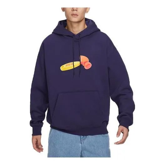 Толстовка Nike SB Fleece Pullover Skate Hoodie 'Purple', фиолетовый