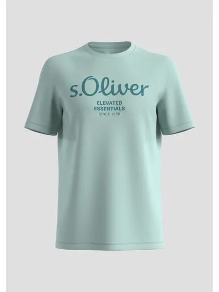Футболка s.Oliver, зеленый