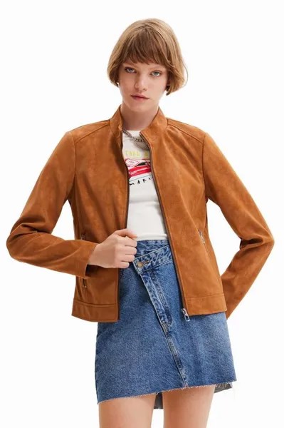 Куртка Desigual, коричневый