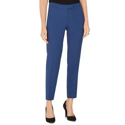 Женские синие офисные брюки Anne Klein, классические брюки, брюки 14 BHFO 3448