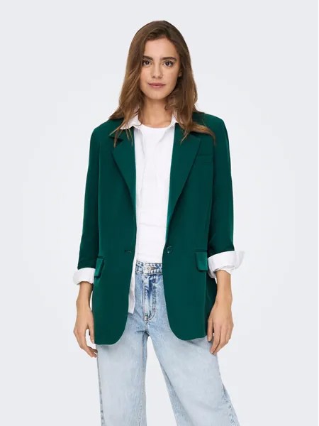 Куртка оверсайз Only, зеленый