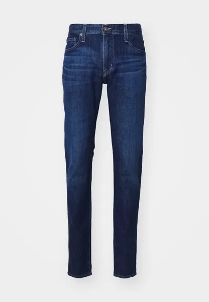 Джинсы скинни DYLAN AG Jeans, темно-синий деним