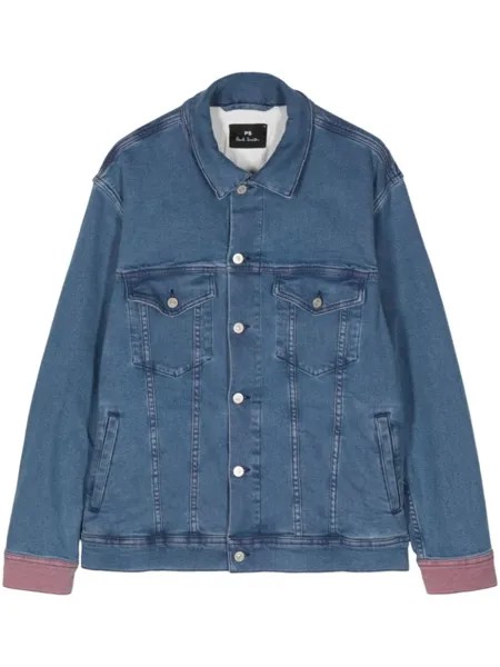 Джинсовая куртка Trucker PS Paul Smith, синий