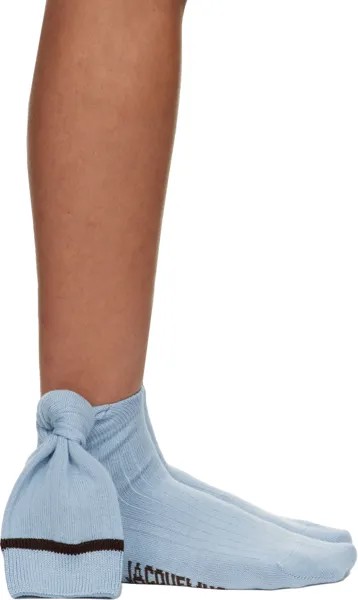 Синие носки Le Papier 'Les Chaussettes Noeud' Jacquemus