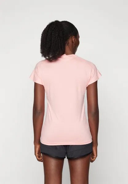 Спортивная футболка Aeroready Train Essentials Minimal Branding V-Neck adidas Performance, полурозовая искра