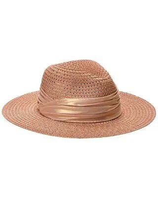 Женская соломенная шляпа Eugenia Kim Courtda, коричневая