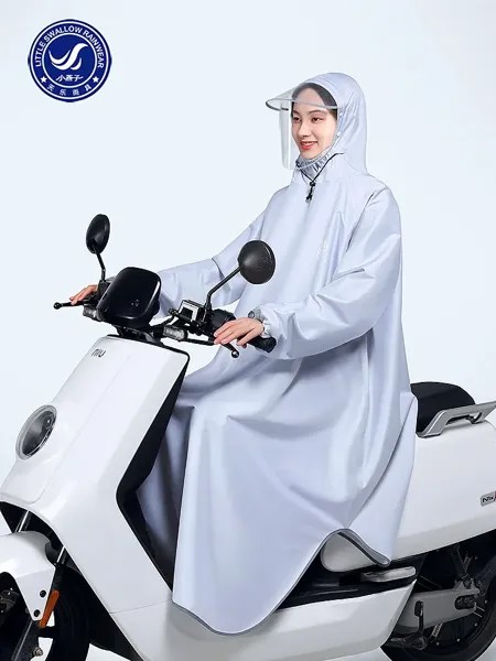 Походный плащ-пончо, женский модный длинный дождевик для езды на велосипеде, мужской водонепроницаемый дождевик для езды на мотоцикле, това...