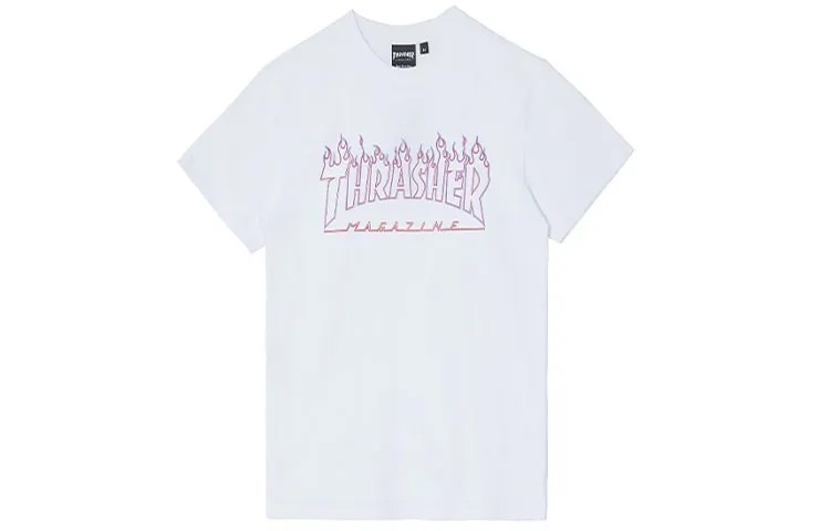 Футболка унисекс белая Thrasher, белый