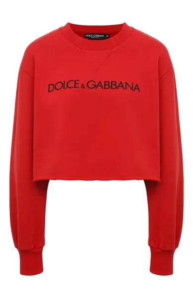 Хлопковый свитшот Dolce & Gabbana