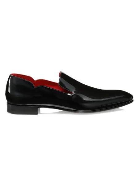 Кожаные лоферы Dandy Chick Christian Louboutin, черный