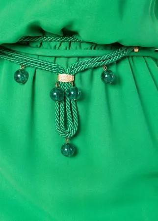 Valentino Pre-Owned платье миди с короткими рукавами