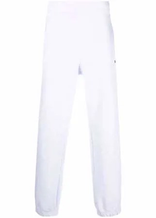 MSGM зауженные джоггеры с логотипом