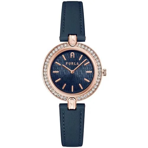 Наручные часы FURLA Наручные часы Furla WW00002006L3, синий, золотой