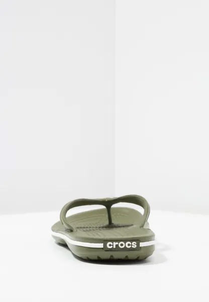 Шлепанцы FLIP Crocs, темно-зеленый