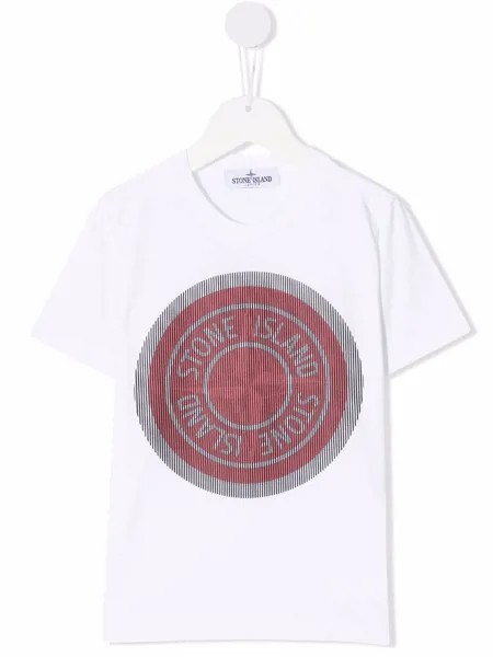 Stone Island Junior футболка с логотипом