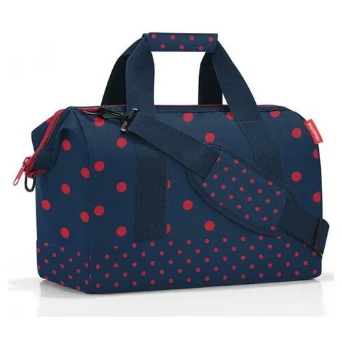 Сумка дорожная женская Reisenthel Allrounder M Mixed Dots Red MS3075, мужская, для вещей, для путешествий, большая