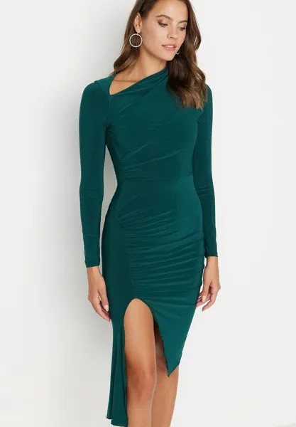 Коктейльное платье Trendyol, зеленый