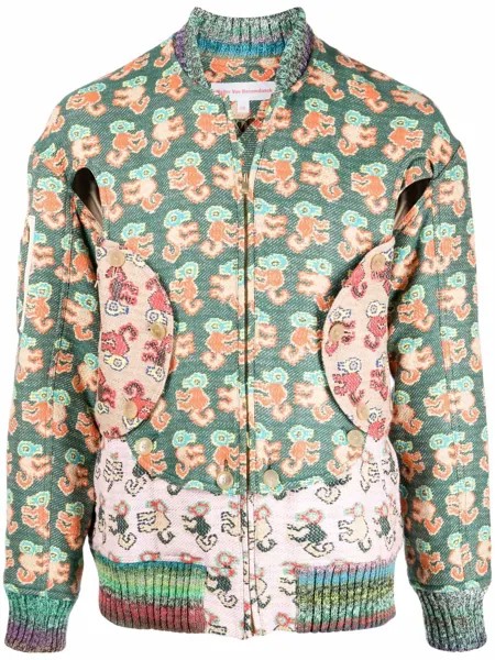 Walter Van Beirendonck Pre-Owned жаккардовый жакет Whambam 2015-го года
