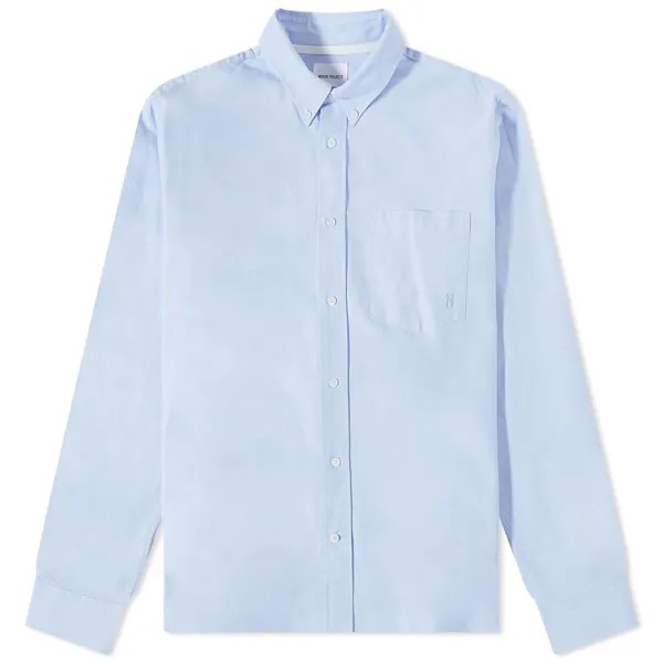 Рубашка Norse Projects Algot Oxford Monogram Button Down Shirt