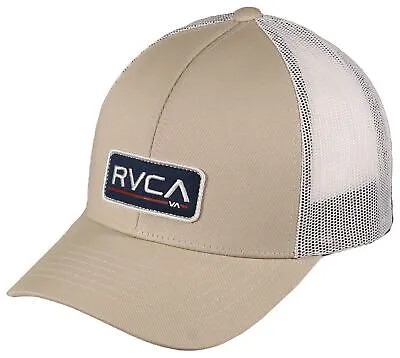 Кепка RVCA Ticket Trucker — коричневая — новинка