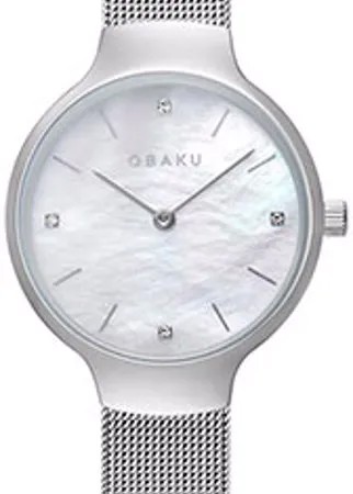 Fashion наручные  женские часы Obaku V241LXCWMC. Коллекция Mesh