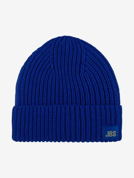 Шапка с отворотом STETSON 8599344 BEANIE WOOL/ACRYLIC (синий), Синий