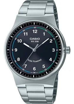 Японские наручные  мужские часы Casio MTP-RS105D-1B. Коллекция Analog