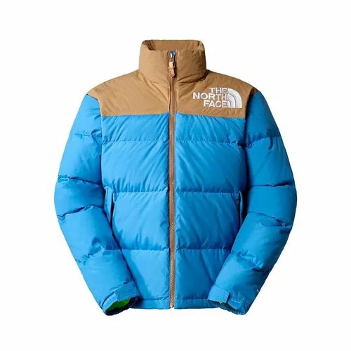 Пуховик The North Face, размер L, голубой